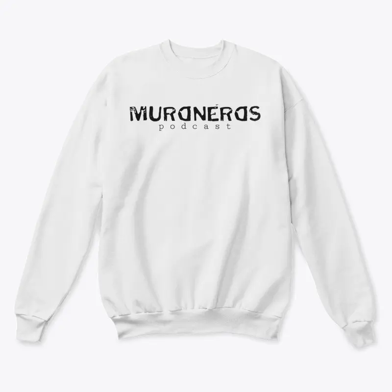 White MurdNerds Crewneck Sweatshirt